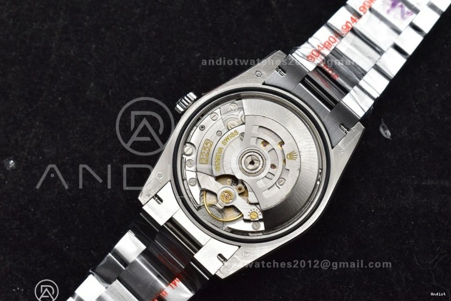 SS Dial Edition President Grey on V5 DayDate Best Roman Weight) Steel (Gain 904L 36 vr3255 Bracelet QF 0210